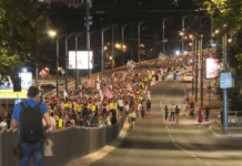 Dvadeset dva meseca od pada nadstrešnice: Komemorativne šetnje u Beogradu i Novom Sadu, poruka studenata – „Ovde smo da ne zaboravimo“ FOTO: N1/Protest