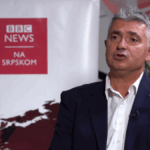 Srdanović: Stav Studentske liste o Kosovu određuje Ustav, nijedna politička organizacija nema pravo da ga menja FOTO: Prof. Ilija Srdanović/BBC skrinšot