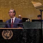 Vučić zemljama Globalnog juga: Sve ugovore koje potpisujete sa velikim silama, otvorite četvore oči, mi imamo pouku Briselskog sporazuma FOTO: Aleksandar Vučić u UN/FB