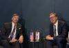 Vučić u Njujorku: Od kritike Klintonove administracije do „strateškog partnerstva“ sa SAD FOTO: Vučić i Landau
