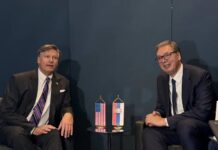 Vučić u Njujorku: Od kritike Klintonove administracije do „strateškog partnerstva“ sa SAD FOTO: Vučić i Landau
