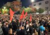 Osamnaesta noć protesta u Prištini: „Glasajte za zakon“, marš ka Skupštini i poruka Hazirija