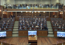 Preokret u poslednjim minutima: Skupština preskočila rok od 72 sata, usvojila izmene Zakona o Specijalizovanim većima – sada izbor predsednice FOTO: Skupština Kosova