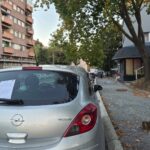 Završnica rekonstrukcije trotoara u Ulici kralja Petra: Vozila ukloniti do 3. oktobra FOTO: KoSSev/Kralja Petra, automobil, trotoar, Severna Mitrovica