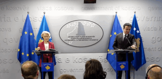 FOTO: Kosovska vlada/Fon der Lajen, Kurti