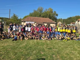 Fudbal spojio decu iz Velike Hoče, Orahovca, Gračanice, Goraždevca, Štrpca i Dobrotina FOTO: Radio Goraždevac/fudbaleri