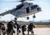 KFOR: Mađarski i hrvatski vojnici vežbali helikopterske operacije na Kosovu FOTO: KFOR/Helikopter