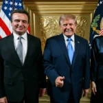 Kurti „prvi put sa Trampom“: Zahvalio mu na većim izdvajanjima za NATO, poručio da Kosovo treba da postane članica FOTO: Kurti sa Trampom