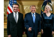Kurti „prvi put sa Trampom“: Zahvalio mu na većim izdvajanjima za NATO, poručio da Kosovo treba da postane članica FOTO: Kurti sa Trampom