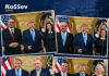 Isti osmeh, isti palac, ista poza: Zašto Tramp na fotografijama sa svetskim liderima izgleda gotovo identično?