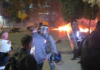 Suzavac, vodeni topovi i oklopna vozila u Prištini: Protest eskalirao posle neuspeha dogovora Kurti–Hamza FOTO: Kallxo/protest