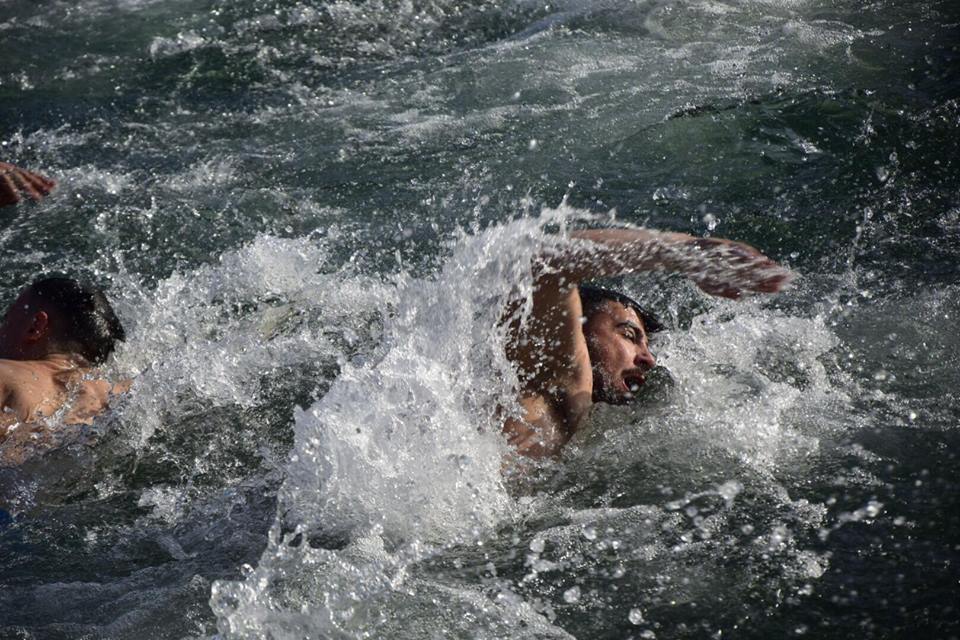 Sa današnjeg plivanja/Foto: Milan Kabašić