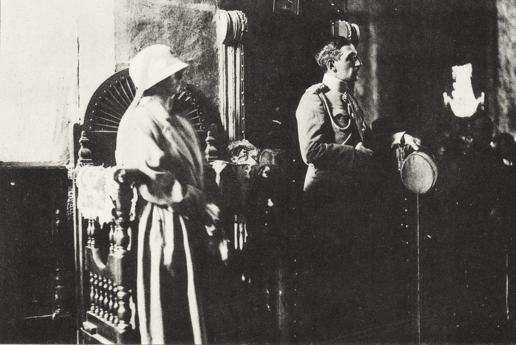  Kralј Aleksandar i Kralјica Marija u Dečanima 1924. godine