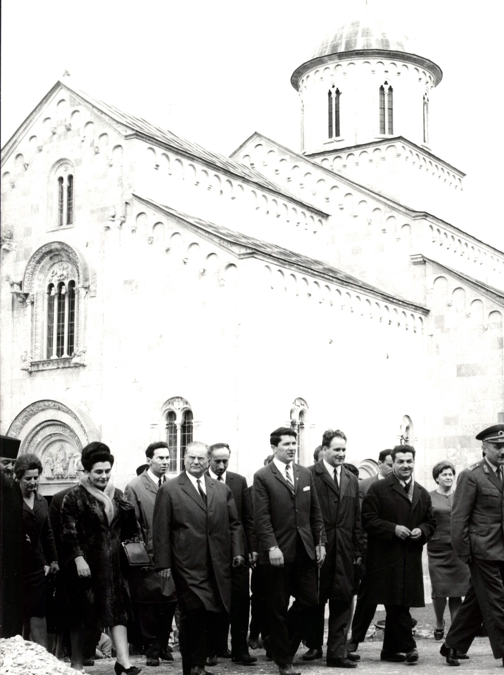 Poseta Josipa Broza i Jovanke Broz manastiru 1967. 